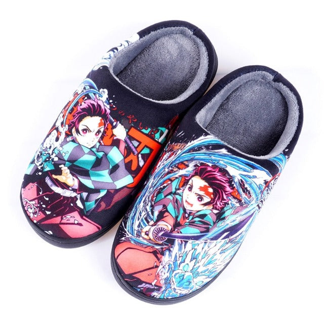 Pantoufles Demon Slayer Tanjiro Kamado