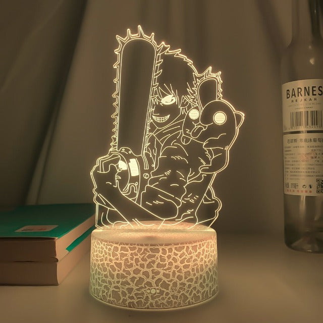 Lampe Pochita x Denji Chainsaw Man