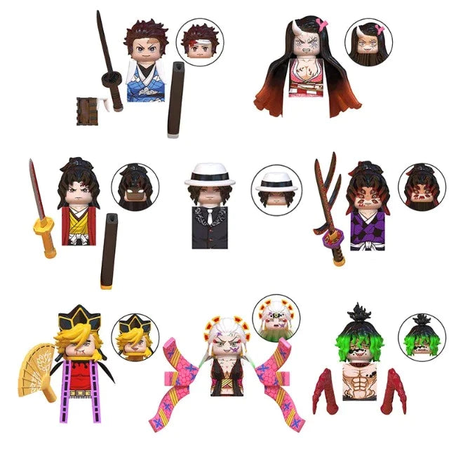 Lego Demon Slayer (Pack de 8)