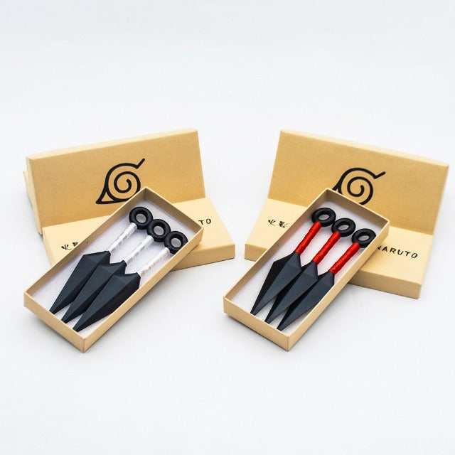 Kunai de Ninja Naruto (Boîte de 3)