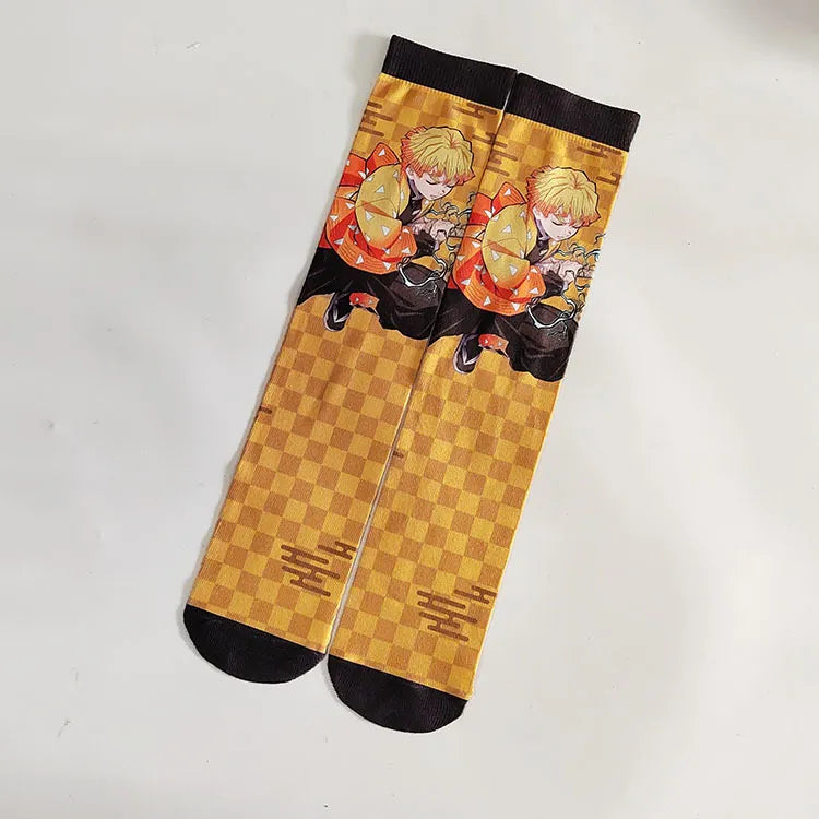 Paire de Chaussettes Demon Slayer Zenitsu