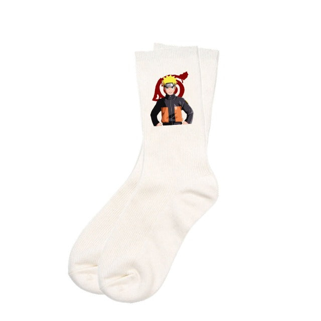 Chaussettes Naruto Blanc Crème