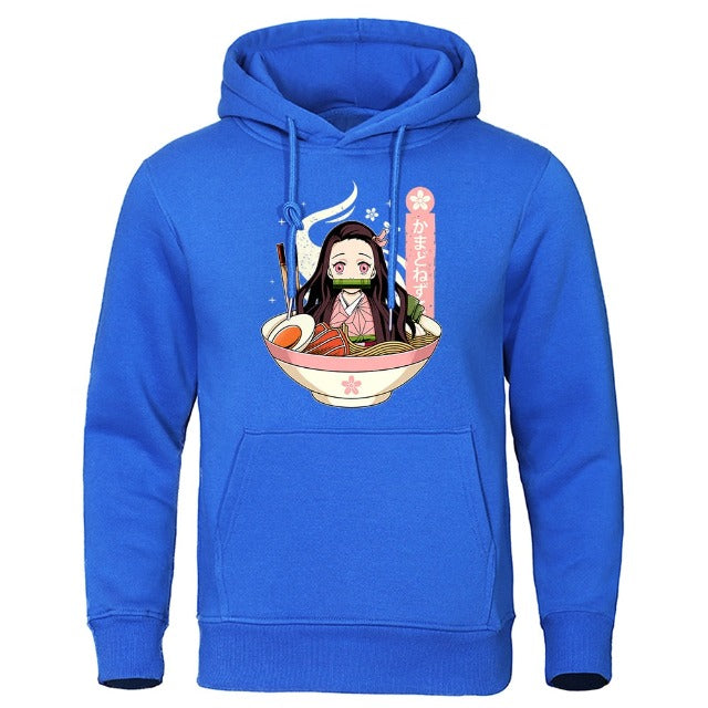 Sweat Demon Slayer Nezuko Kamado bleu ciel