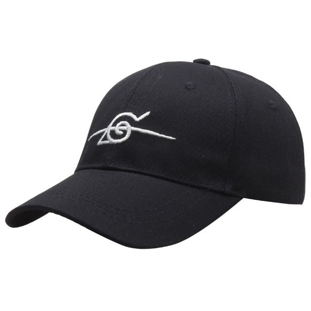 Casquette Naruto Symbole Konoha Rayé