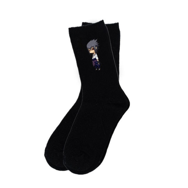 Chaussettes Naruto Sasuke Noir