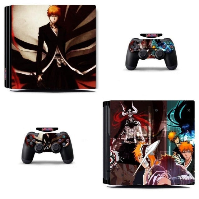 Sticker PS4 Bleach Autocollant Playstation Console & Manette