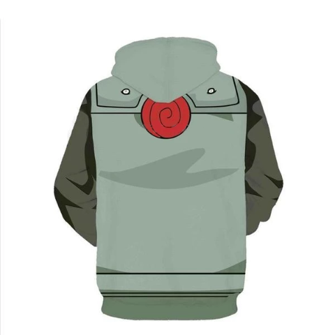 Supreme Kakashi Sudadera con capucha para adultos, hombres y mujeres, manga larga, sudadera con capucha