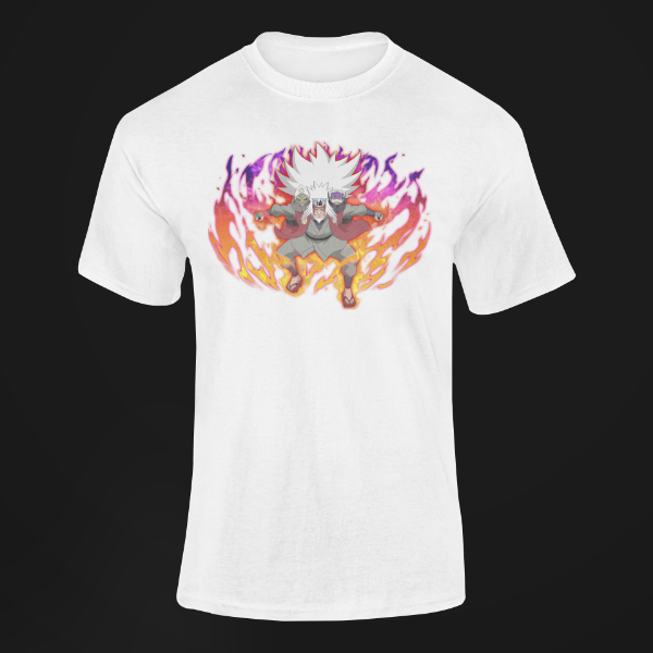 T-Shirt Jiraiya Sage Mode blanc