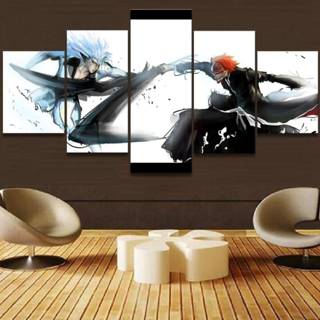 Tableau Combat Bleach Cadre