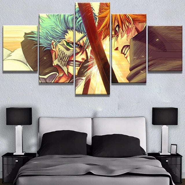 Tableau Grimmjow vs Ichigo Bleach