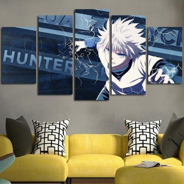 Tableau Killua Hunter x Hunter Cadre Toile