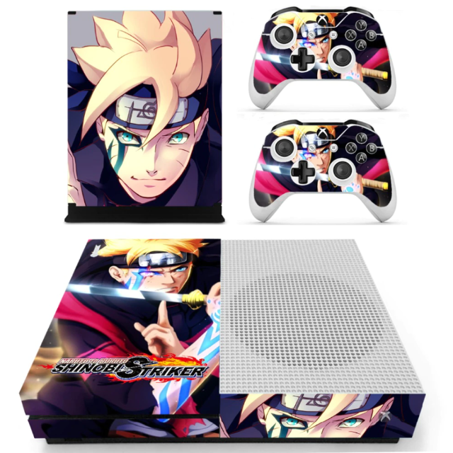 Sticker XboX Boruto Shinobi Striker Autocollant Console & Manette Manga Naruto