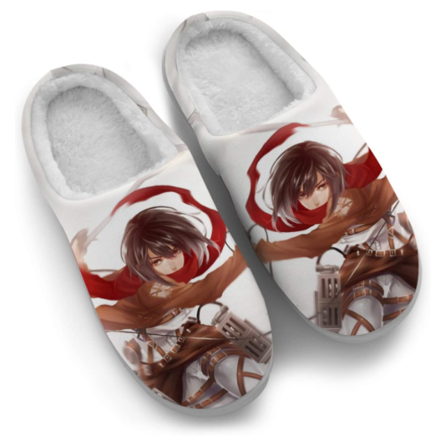 Mikasa Ackerman Attack on Titan Hausschuhe