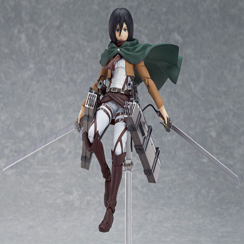 Figura Attacco a Titano Mikasa