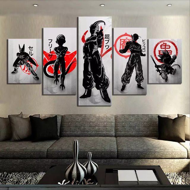 Tableau Personnages Dragon Ball