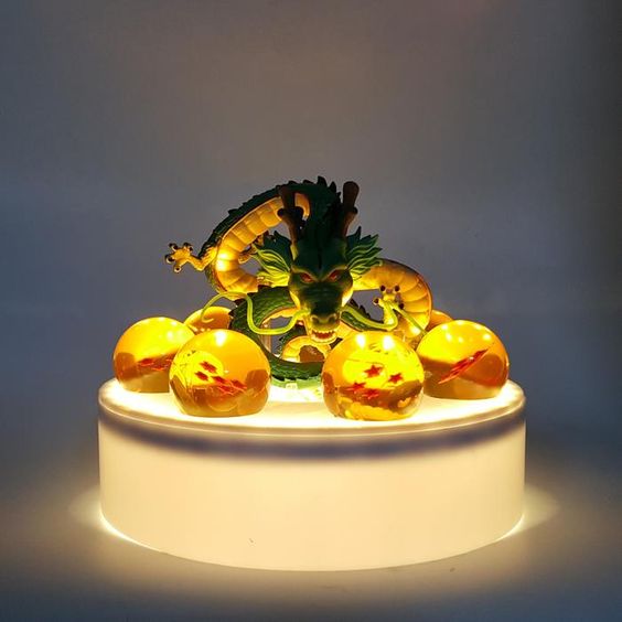 Lampada Shenron 7 Sfere di cristallo Dragon Ball