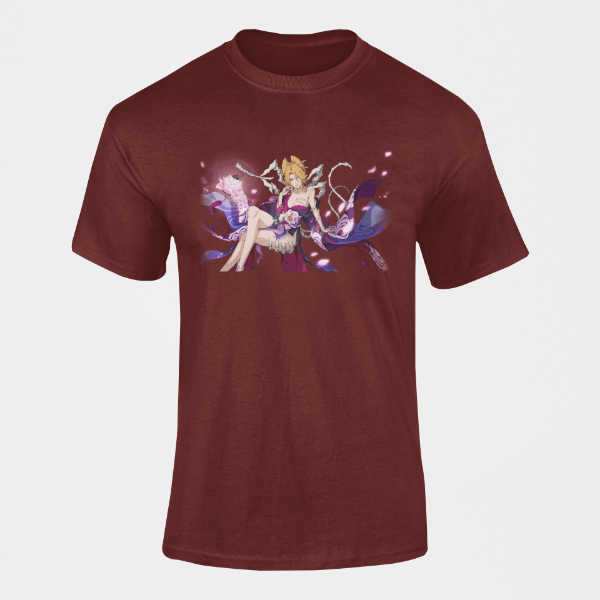 T-Shirt Rangiku Manga Bleach  bordeaux