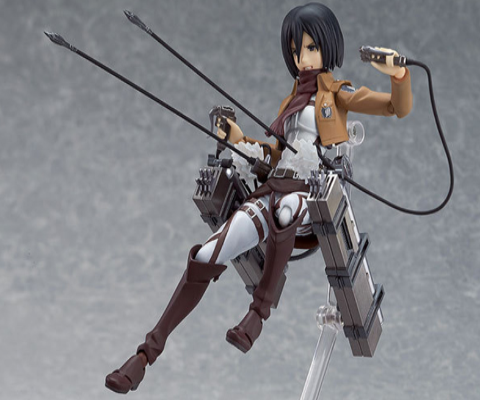 Figura Attacco a Titano Mikasa