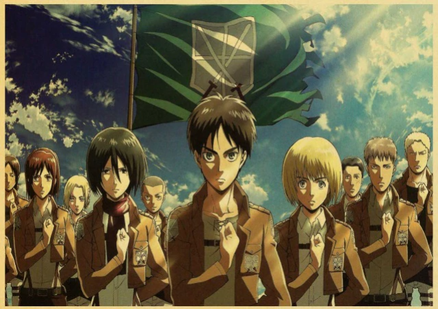 Poster Sasageyo Attaque des Titans