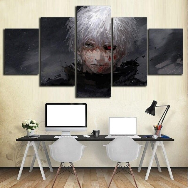 Tokyo Ghoul Gemälde auf Leinwand