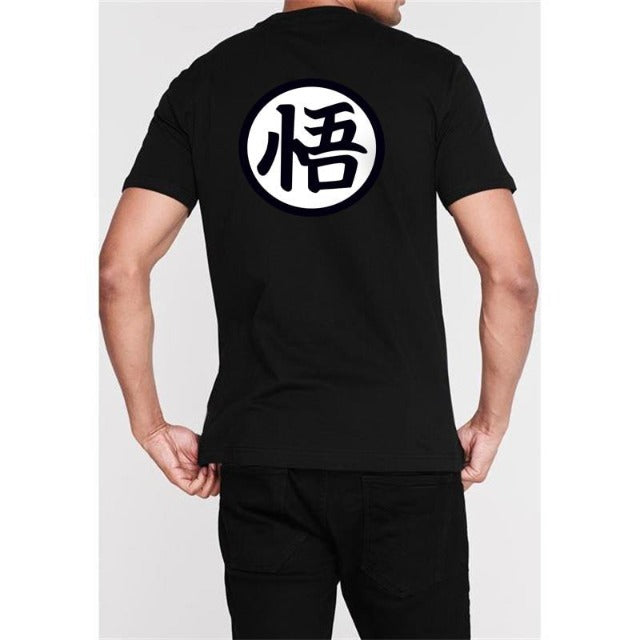 T-Shirt Goku (6 coloris) Floqué Adulte Homme Femme Courtes Manches Manga Dragon Ball Z