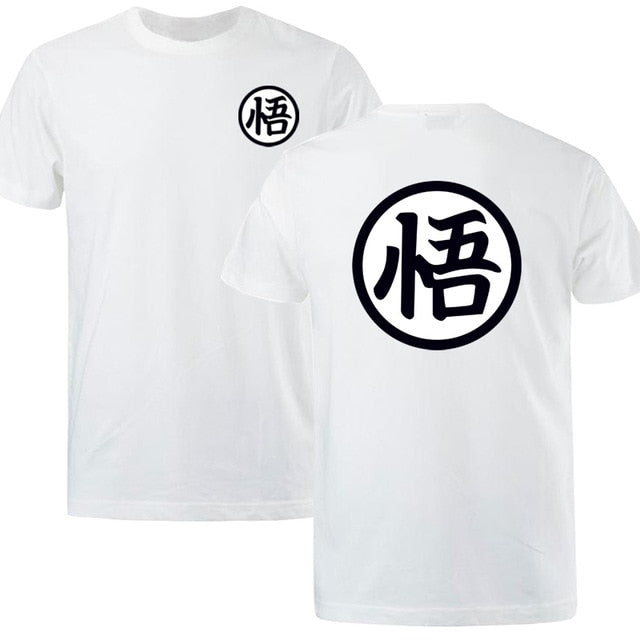 T-Shirt Goku (6 coloris) Floqué Adulte Homme Femme Courtes Manches Manga Dragon Ball Z