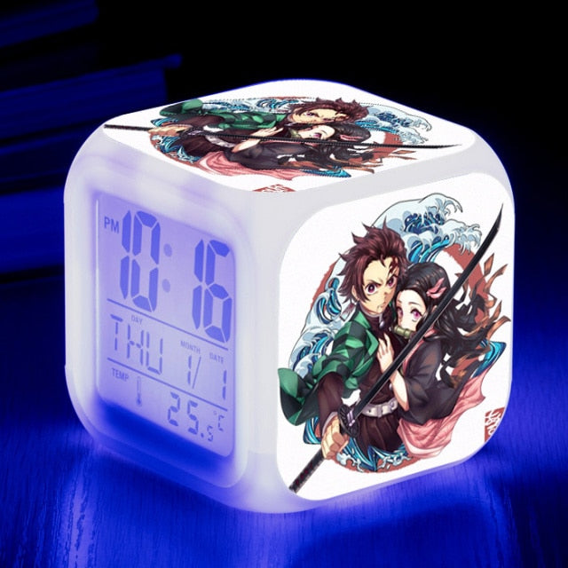 Réveil Demon Slayer Tanjiro &amp; Nezuko