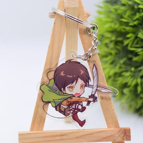 Porte-Clés Eren attaque des titans