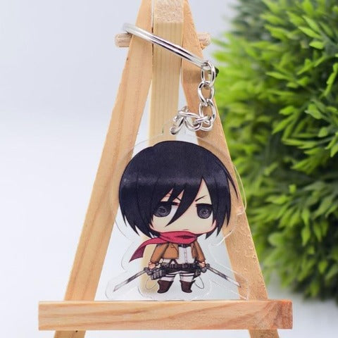 Porte-Clés Mikasa attaque des titans