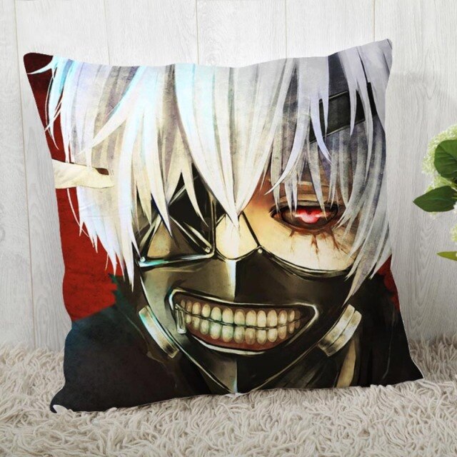 Taie d'Oreiller Kaneki Masque Tokyo Ghoul