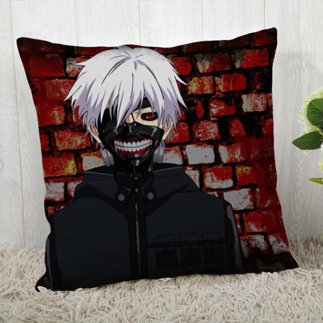 Housse de Coussin Kaneki Masque