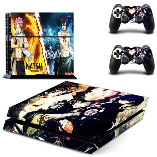 Adesivo per console e controller Fairy Tail PS4