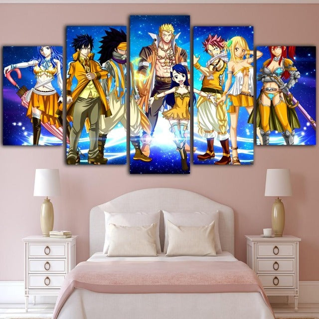 Tableau Peinture Fairy Tail