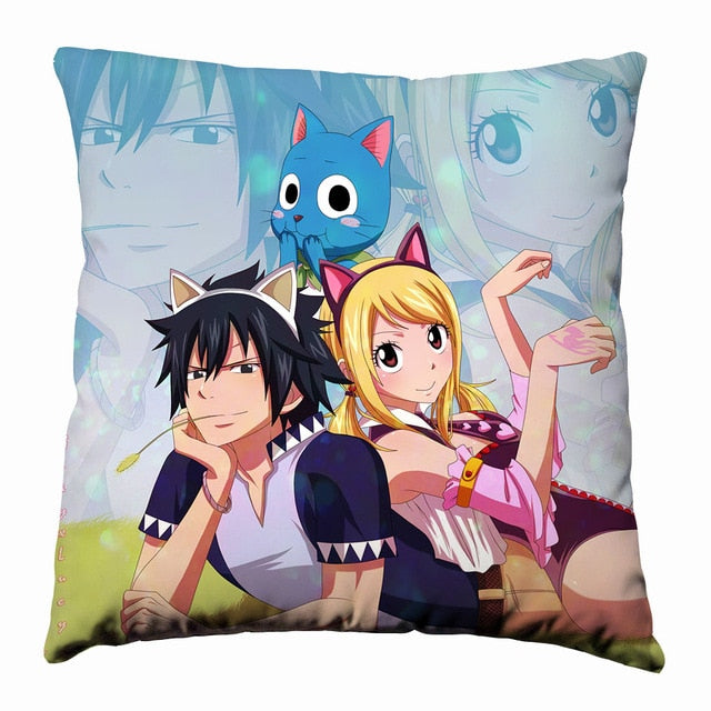 Taie d'Oreiller Fairy Tail Happy