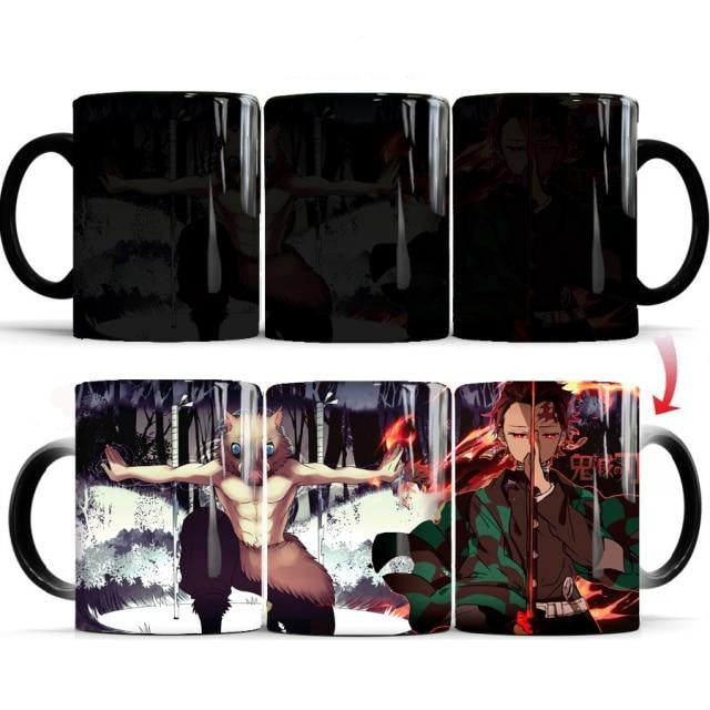 Mug Demon Slayer Inosuke & Tanjiro