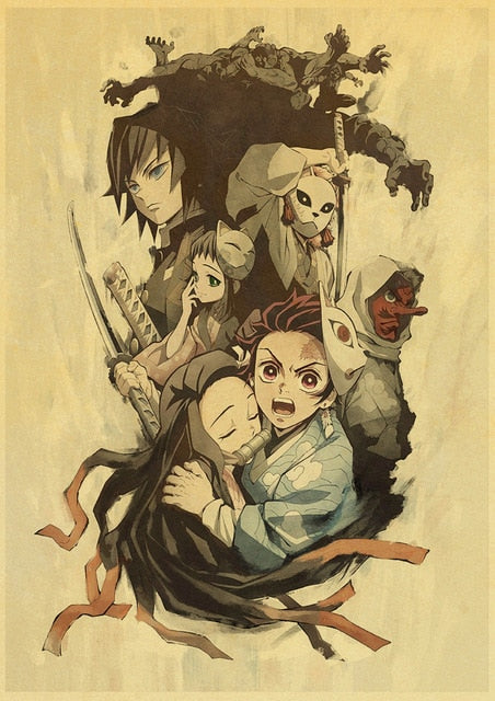 Poster Kraft Demon Slayer