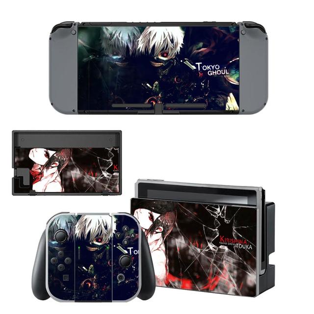 Adesivo Nintendo Switch Ken Kaneki Tokyo Ghoul Console e adesivo controller