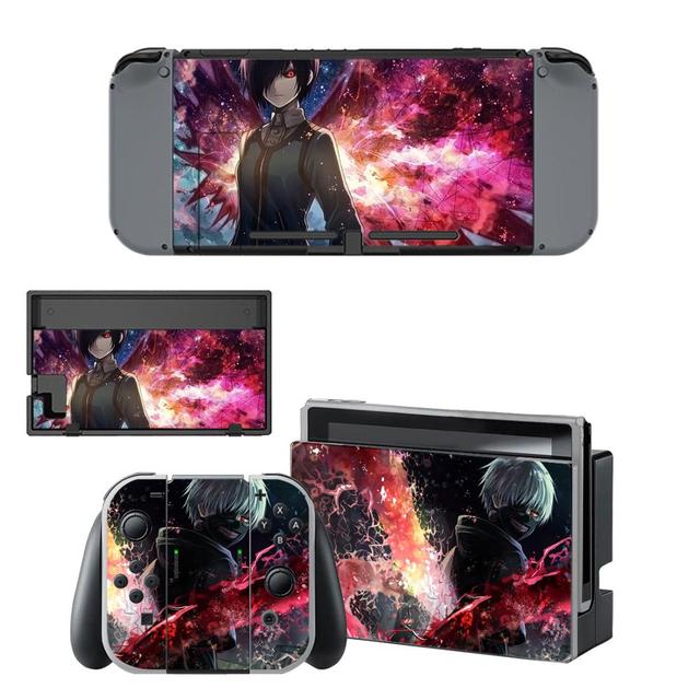 Sticker Nintendo Switch Touka & Ken Kaneki Tokyo Ghoul Autocollant Console & Manette