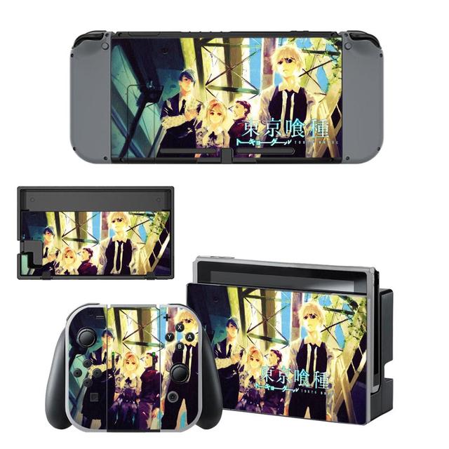 Sticker Nintendo Switch Personnages Tokyo Ghoul Autocollant Console & Manette