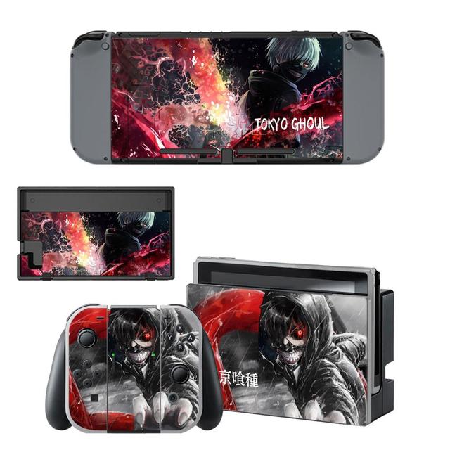 Sticker Ken Kaneki Tagune Nintendo Switch Tokyo Ghoul Autocollant Console & Manette