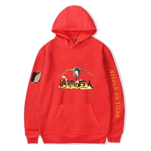 Sweat Attaque Des Titans rouge