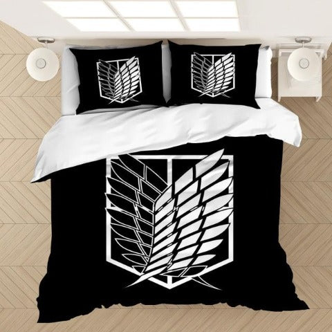 Housse de Couette Attaque Des Titans