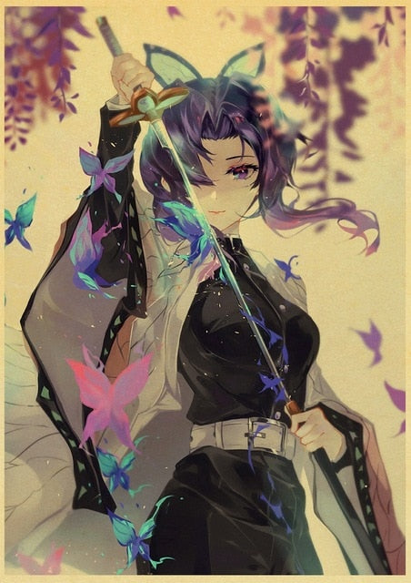 Poster Demon Slayer Shinobu Katana