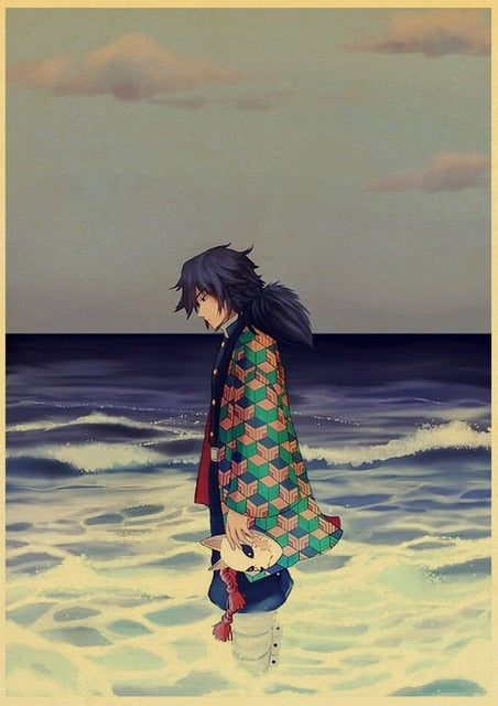 Poster Demon Slayer Giyu Tomioka