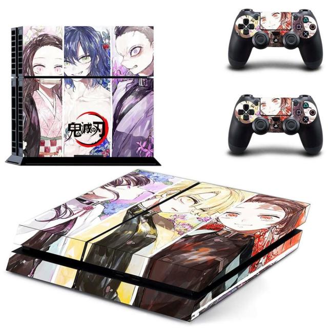 Sticker PS4 Demon Slayer Autocollant Playstation Console & Manette