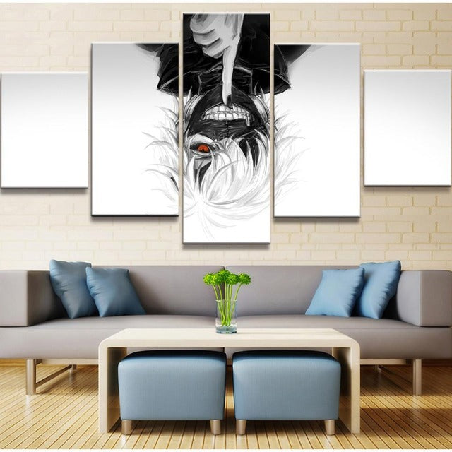 Tableau Tokyo Ghoul Kaneki Cadre Toile