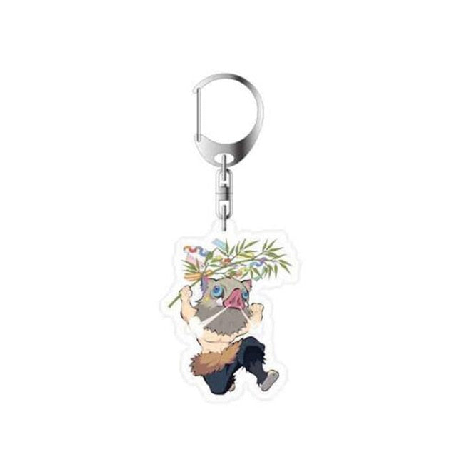 Porte-Clés Demon Slayer Inosuke Hashibira