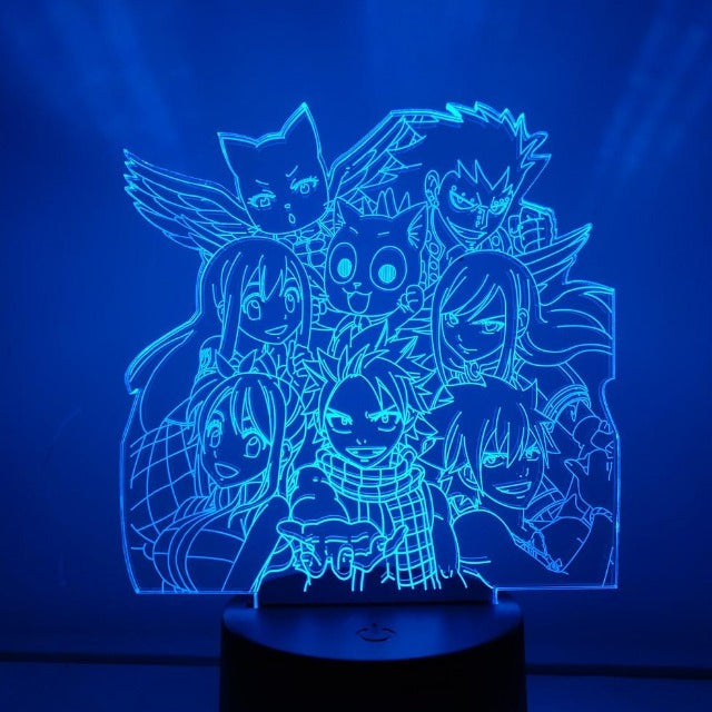 Lampada 3D Fairy Tail