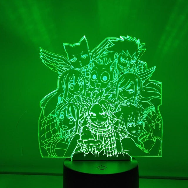 Lampada 3D Fairy Tail