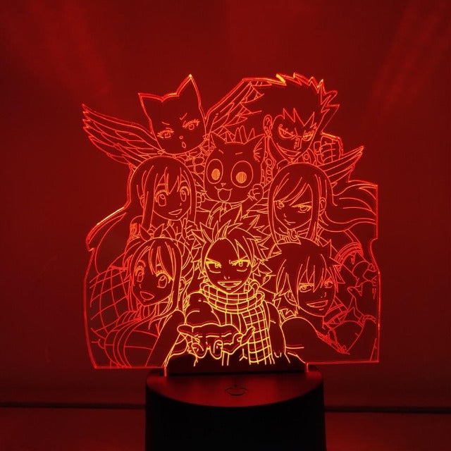 Lampada 3D Fairy Tail